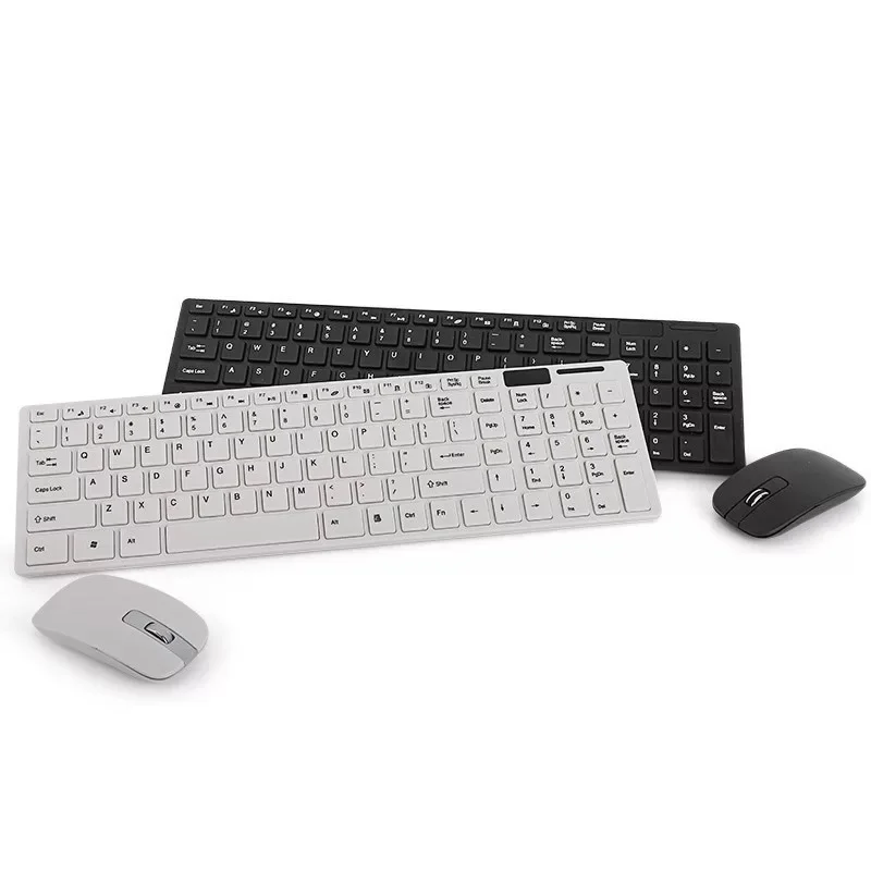 Kit Teclado E Mouse Sem Fio Wireless 2.4ghz 3200dpi Óptico K-06