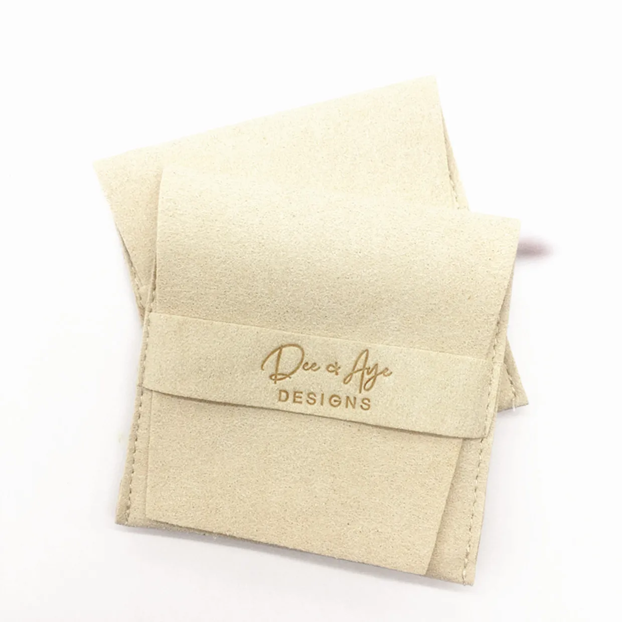 

50pcs personalized deboss logo print microfiber jewelry pouch bags custom jewelry packaging pouch ring Brooch bags bulk