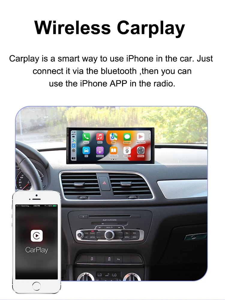 AUTOTOP 10,25 "Android 14 Auto Multimedia Stereo Für Audi A3 8V 2012-2020 Carplay Bluetooth WIFI GPS Navigation Audio Stereo 4G – Detail 6