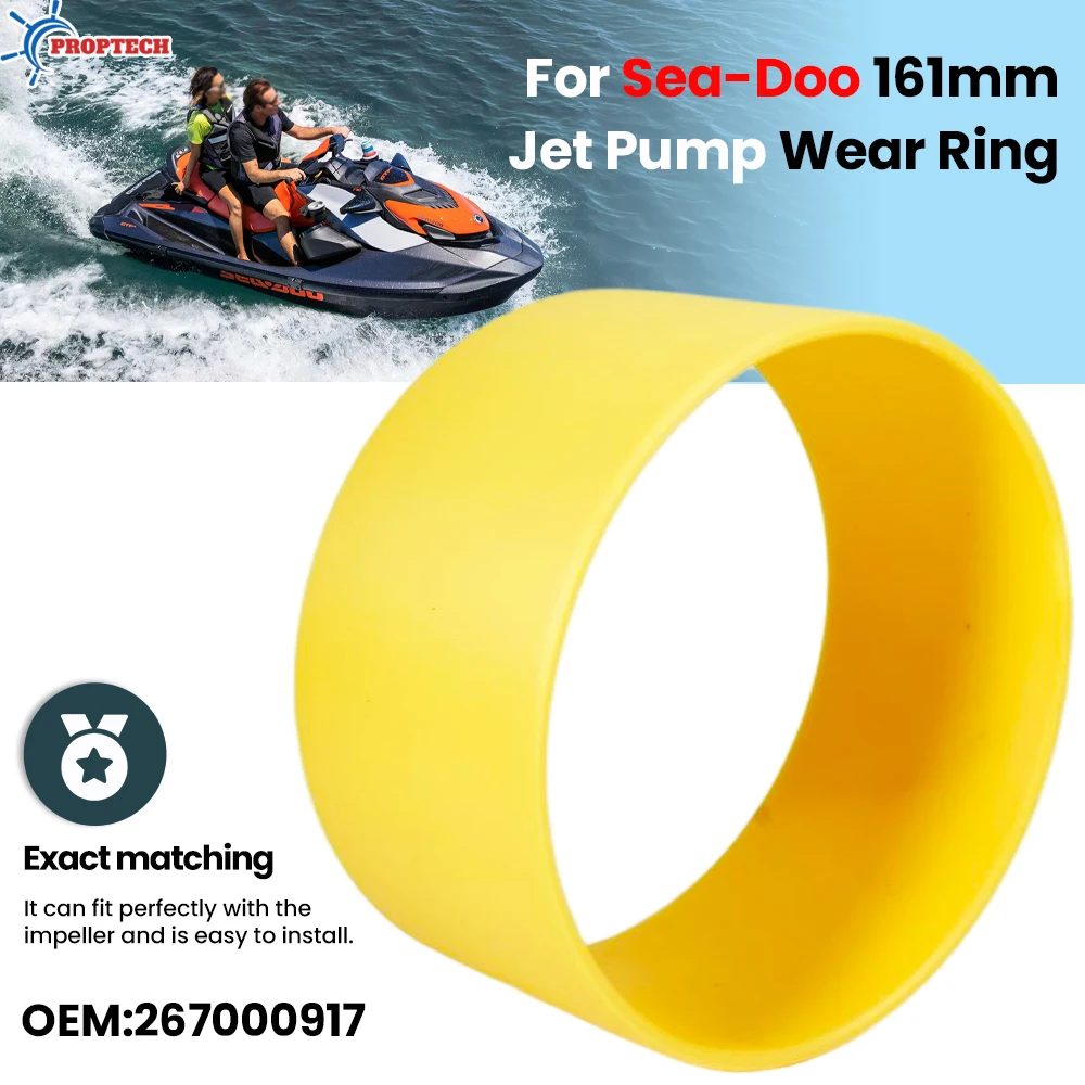 Para Seadoo anillo de desgaste GTR GTX WAKE PRO 230 RXP-X RXT-X 300 plástico 161mm SEA-DOO piezas de Jet Ski reemplazadas 267000917