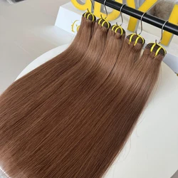 SWANEE 12A Pelo Vietnamita # Mechones de cabello humano liso de 30 colores, 10-26 pulgadas, para mujeres negras, suministros de salón de extensión de cabello