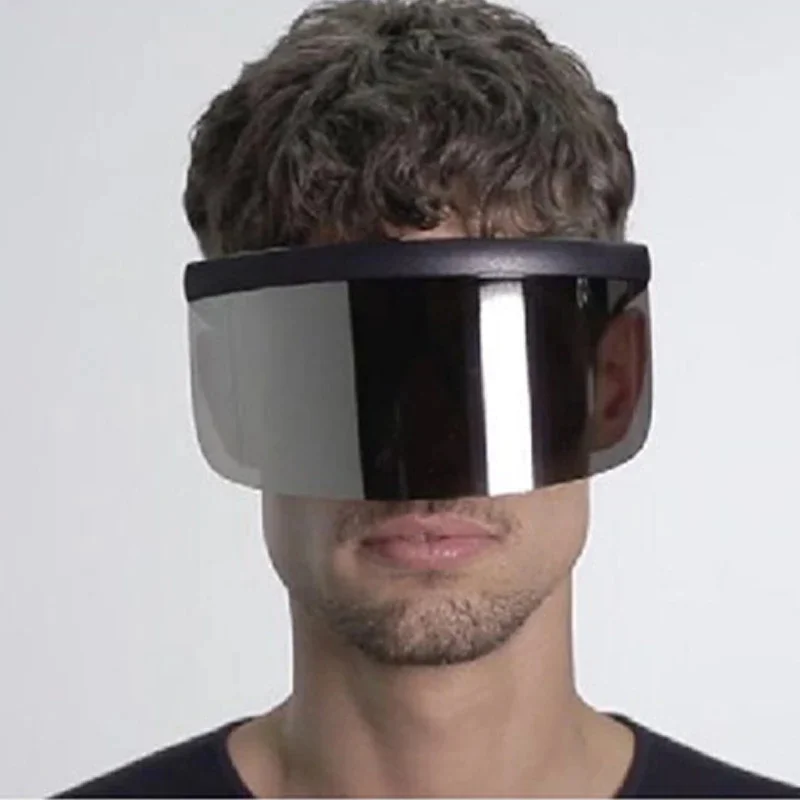 Nowe modne okulary przeciwsłoneczne Kobiety Mężczyźni Marka Design Goggle Wiatroodporne okulary przeciwsłoneczne do jazdy konnej Duża ramka Osłona przeciwsłoneczna Mężczyźni Wiatroodporne okulary — zdjęcie 2