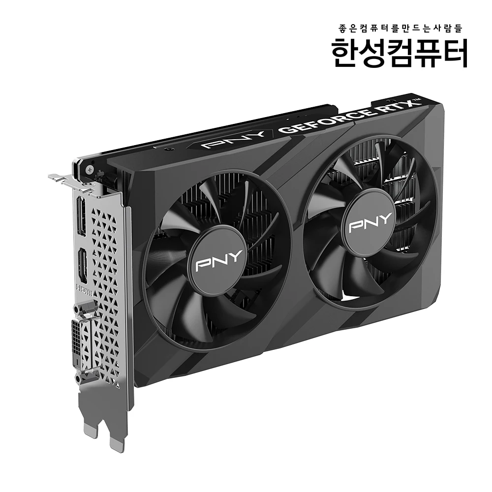 [한성] PNY GeForce RTX 3050 VERTO D6 6GB Dual