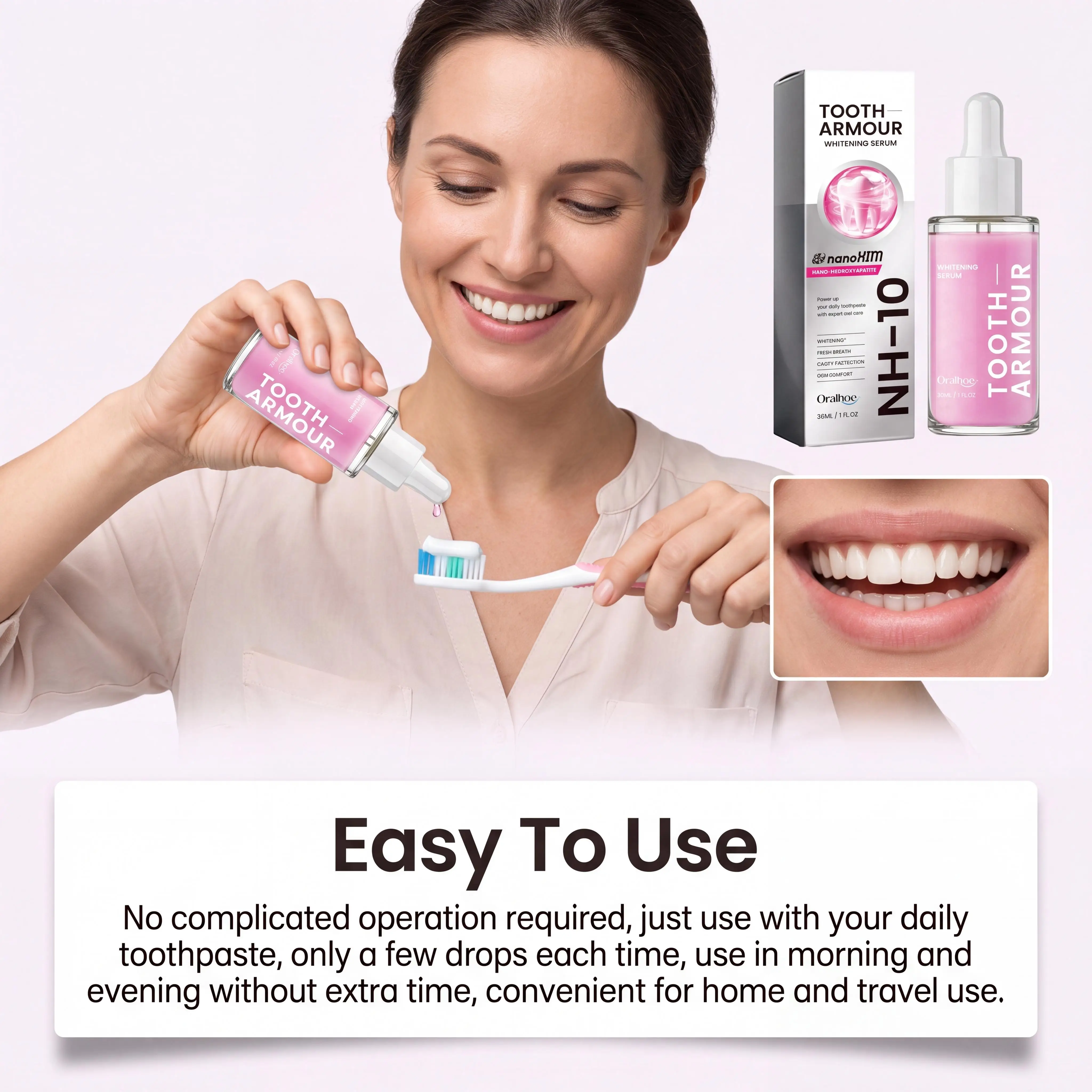 Sérum Clareador Dental Oralhoe - Teeth Whitening Serum avaliação e preço