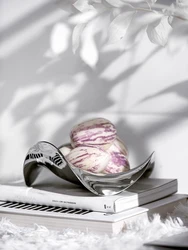 Stainless Steel Dish Serving Bowl Decorative Tray for Fruit Dessert Snack Home Dรฉcor Table Decoration Scandinavian Style Gifts
