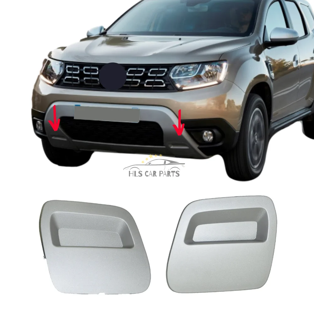 Front Bumper Tow Bar Eye Cover Special Production Left+Right for Dacia Duster 2018+ OEM 620721430R 620724861R Best Quality