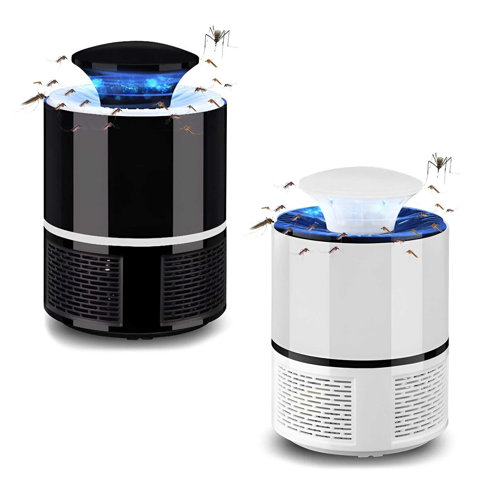 UV-muggenlamp met USB-zuiging Elektrische muggenval met anti-ontsnappingscontainer