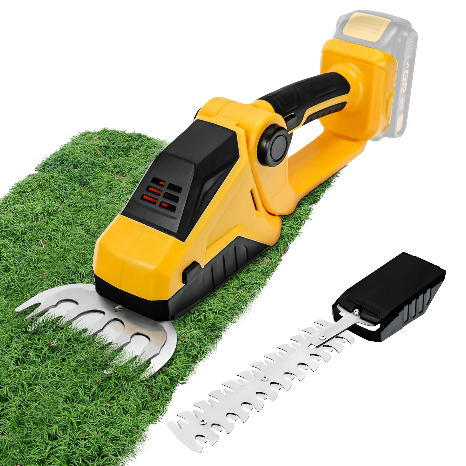 Aparador de Hedge sem Fio para Dewalt em 20v Bateria Handheld Household Arbusto Erva Daninha Poda Cortador Ferramentas de Jardim sem Bateria