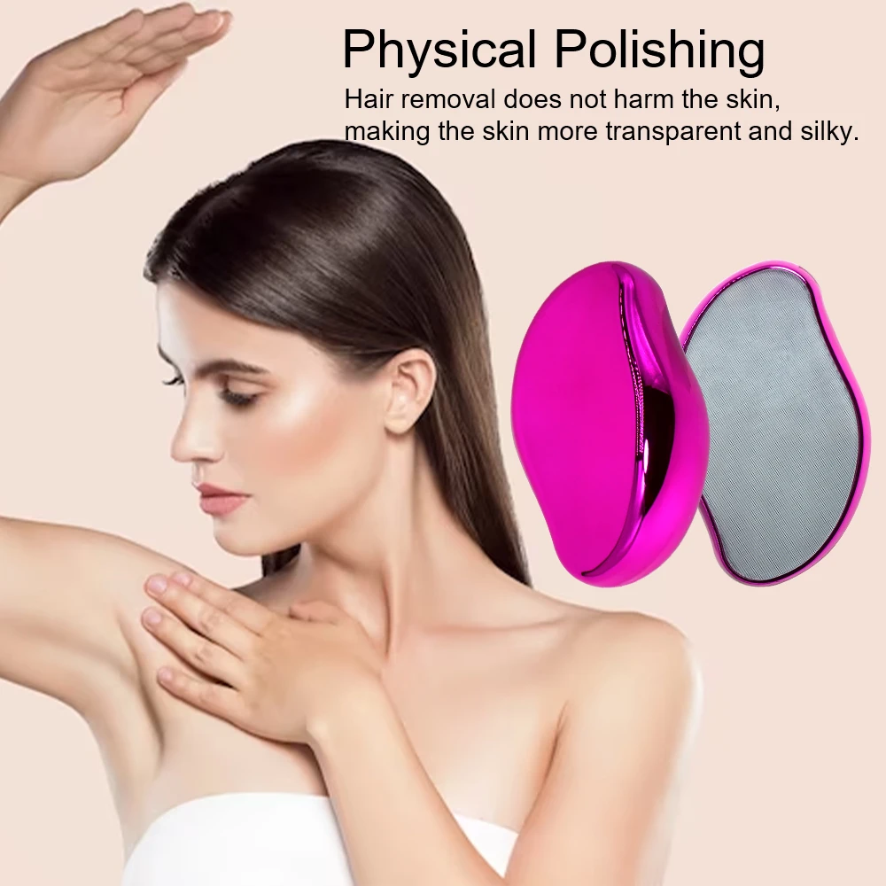 Women Painless Physical Hair Remover Nano Epilator Reusable Crystal Hair Remover Portable Magic Exfoliation Hair Removal Tools