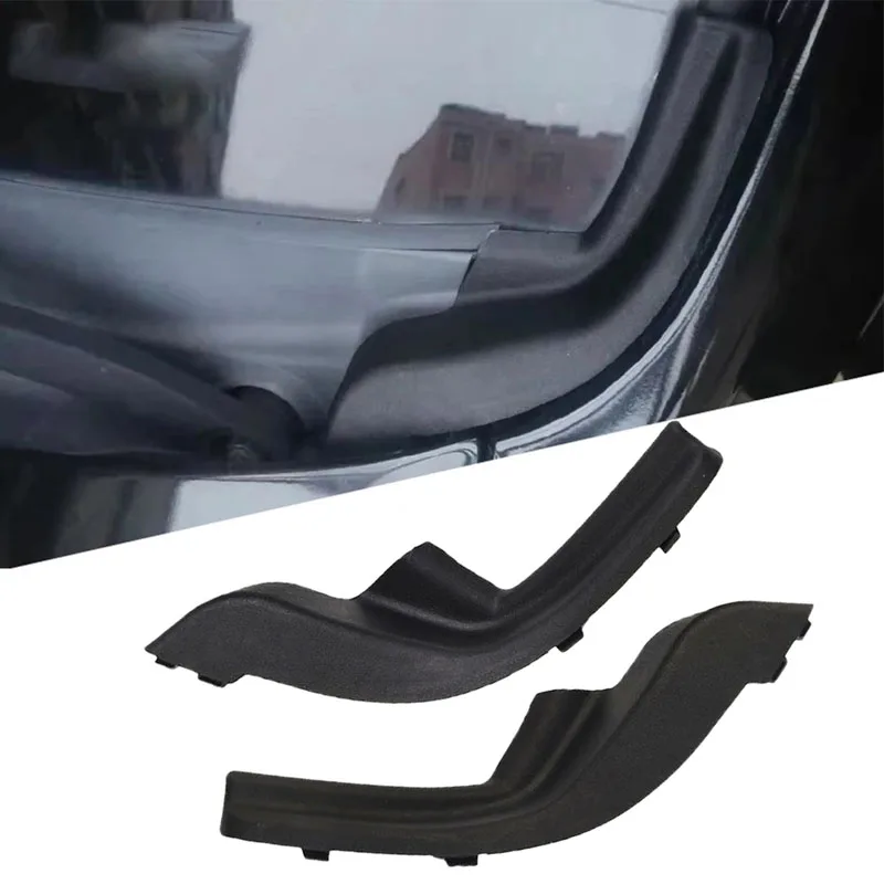 Car Front Windshield Wiper Side Cowl Trim Extension Cover For Hyundai Elantra HD 2006 2007-2010 Plastic Accessories 861602H010