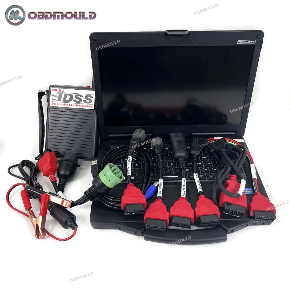 

High Quality Truck Diagnostic Scanner Tool for Isuzu IDSS Diagnostic Kit G-IDSS E-IDSS for Isuzu IDSS and CF53 laptop