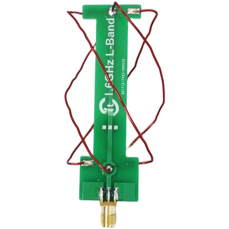 Nvarcher złącze męskie SMA 1.4-1.68GHz 1.6G czteroramienna antena helikalna GPS do pozycjonowania meteorologii lotniczej — zdjęcie 2