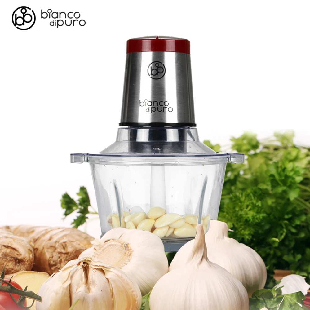 [Bianco di puro] Multi glass Chopping garlic, Meat Grinder, Vegetables peeling machine, Mini blender