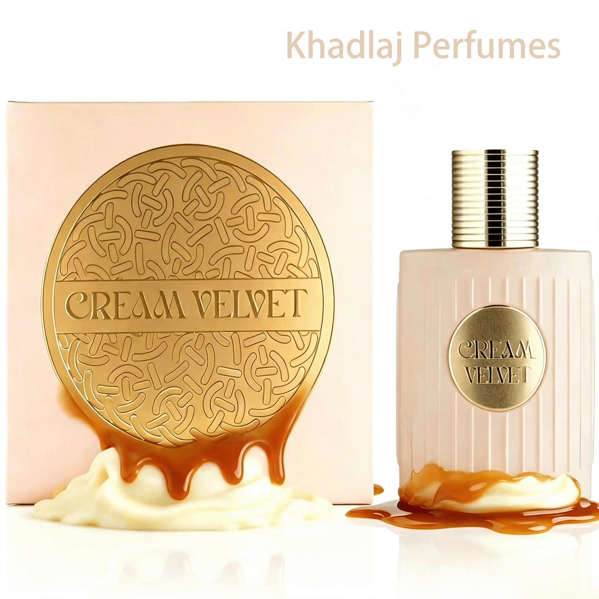 Cream Velvet 100ml Unisex EDP Perfume Caramel Butter Tonka Bean Honey Jasmine Vanilla Amber Musk Long Lasting Fragrance Spray Gift