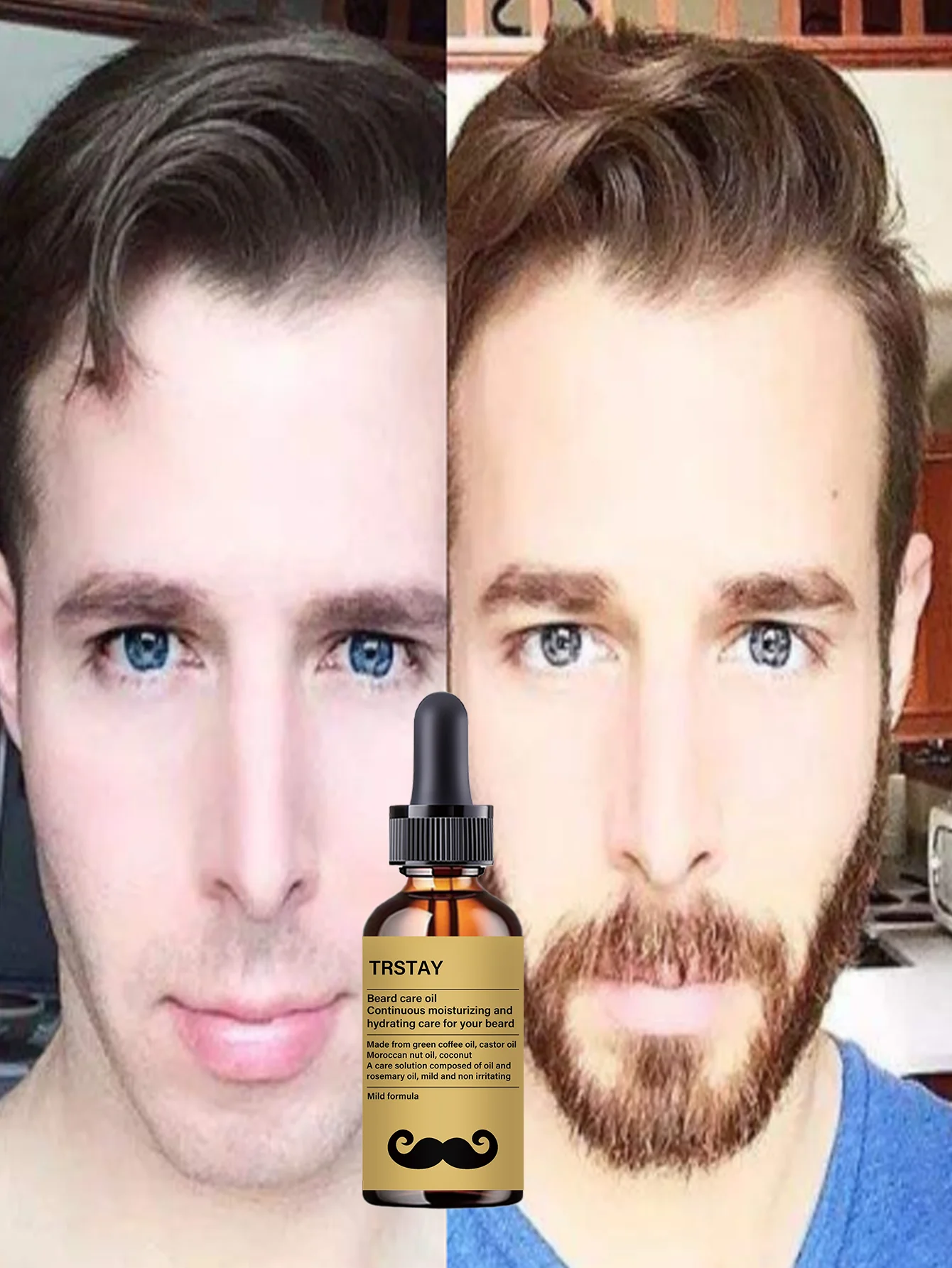 Essential Oil Beard Treatment for Men Instantly Tames Knotting and Tangles Restores Smoothness Nourishes for Silky Soft Feel Per - Image 4