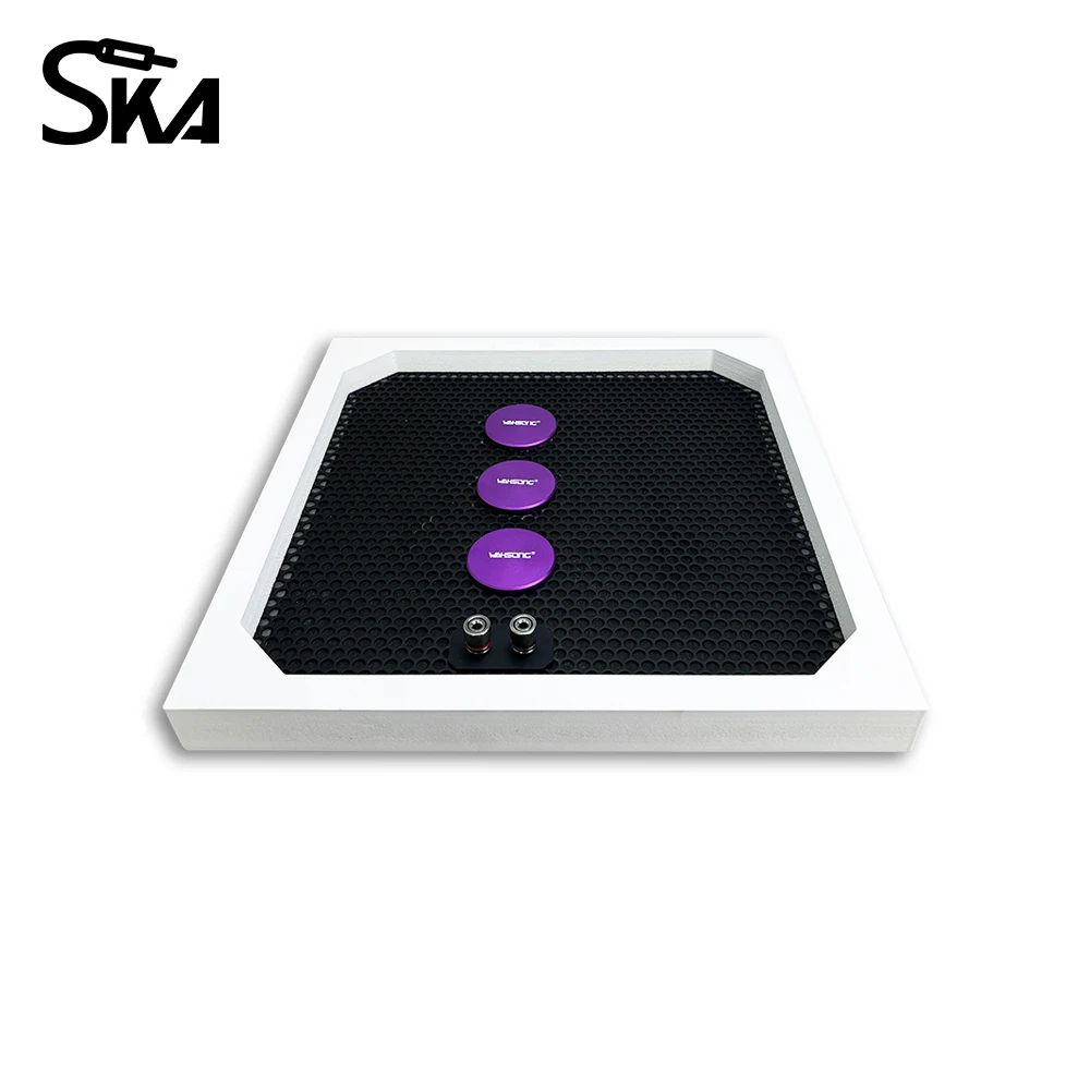 目に見えないホームシアターの長方形のフルレンジスピーカー、リビングルーム用のオーディオスピーカー、目に見えないシアター、寝室用の屋内スピーカー、30w