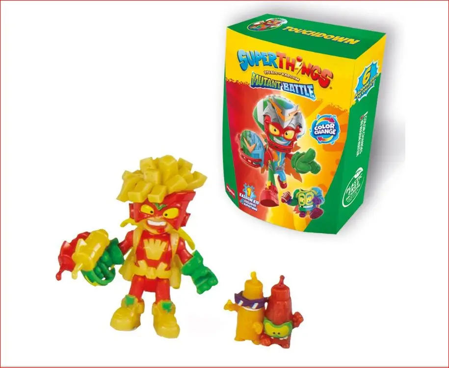 SUPERTHINGS series Mutant Battle-Complete Collection of the 6 Kazoom Kids of the new series-each Kazoom Kid comes with 1 SuperThing and 1 accessory