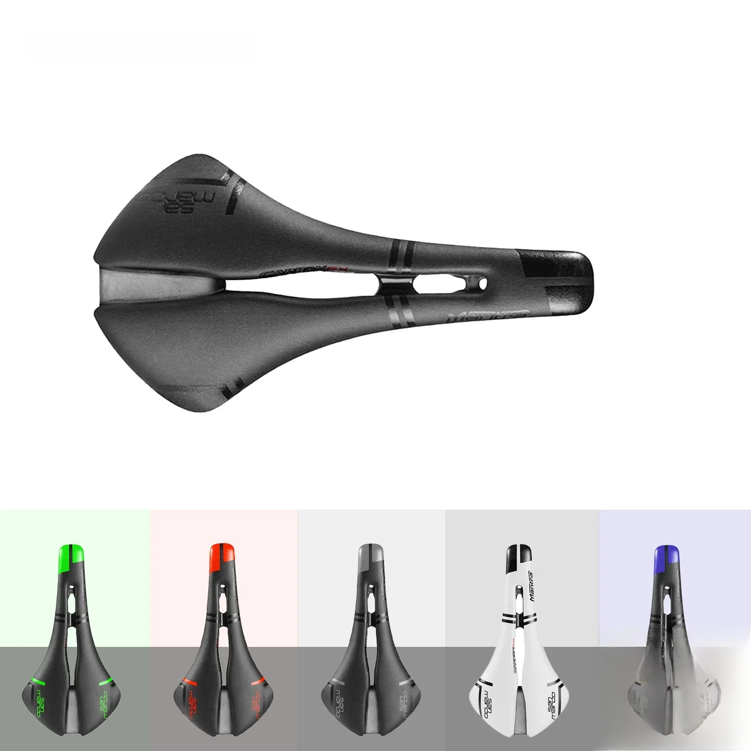 AliExpress SAN MARCO San Marco Mantra Carbon Fiber Saddle Mountain Bike Saddle Sadle Man Women Racing Seat Carbon Rails tt Wide Bicycle Saddles Parts