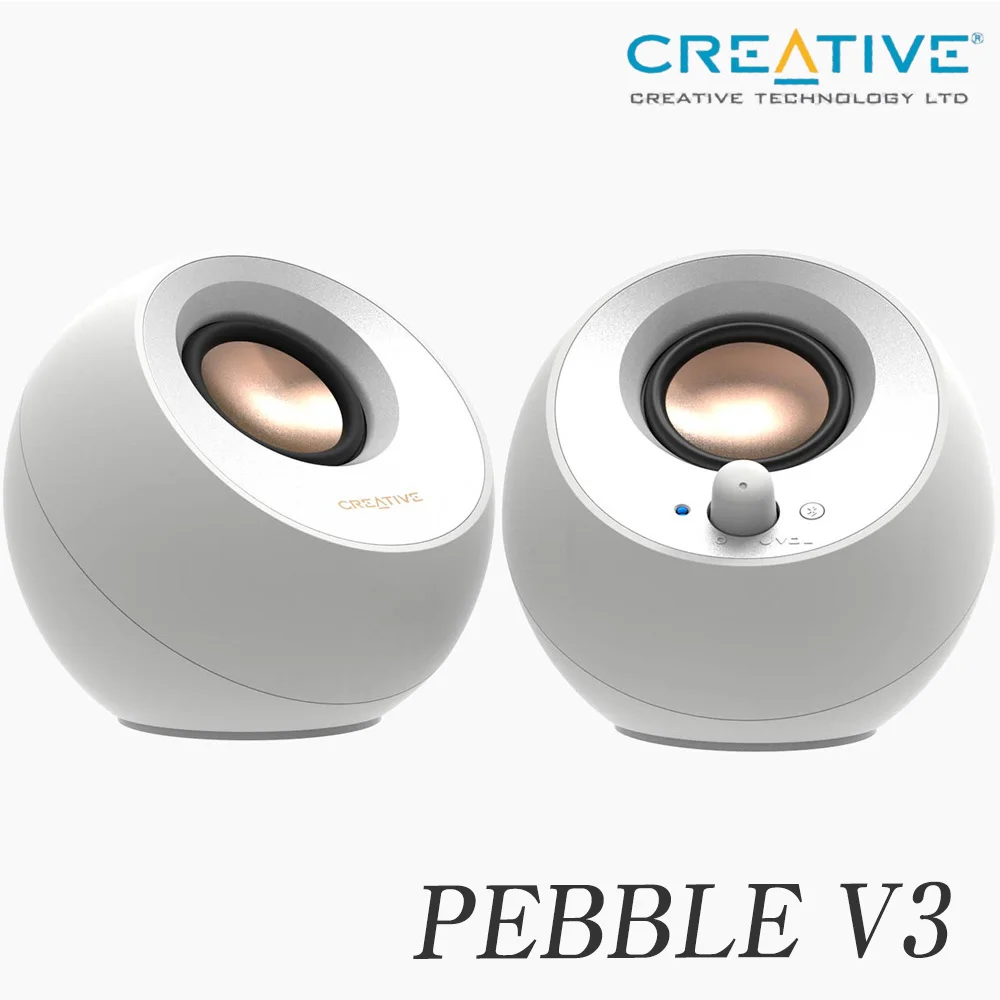 Creative Creative PEBBLE V3 WHITE USB wired and wireless speaker