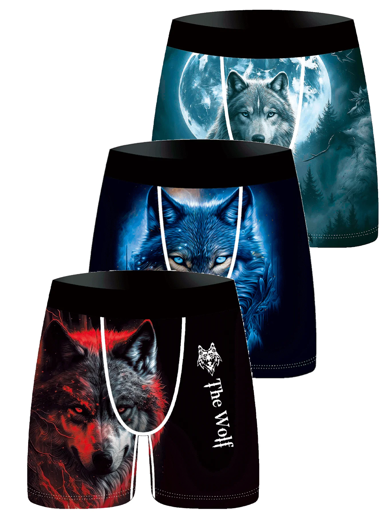 

3 шт., мужское нижнее белье, боксеры, мужские боксеры, дышащие мужские трусы, нижнее белье, мужские трусы-боксеры, трусы