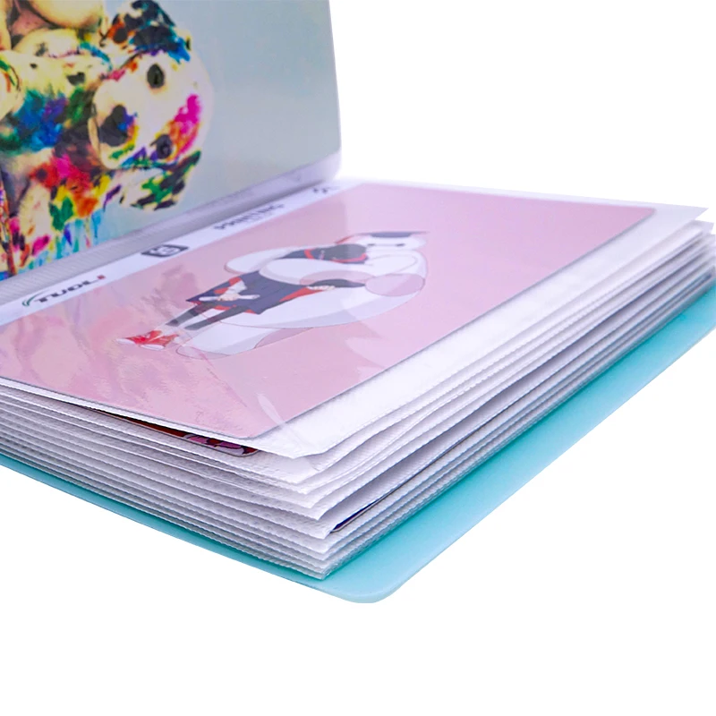 TUOLI 50Pcs UV 3D Album Bộ Lưng Điện Thoại Tùy Chỉnh Trang Trí Bộ Phim Điện Thoại Thông Minh Màng Bảo Vệ Lưng Miếng Dán da