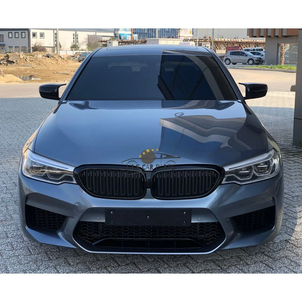 FOR BMW G30 5 SERIES 2017- 2021 BATMAN MIRROR COVER PIANO BLACK CAR MODIFIED ACCESSORIES NEW SEASON PROTECT