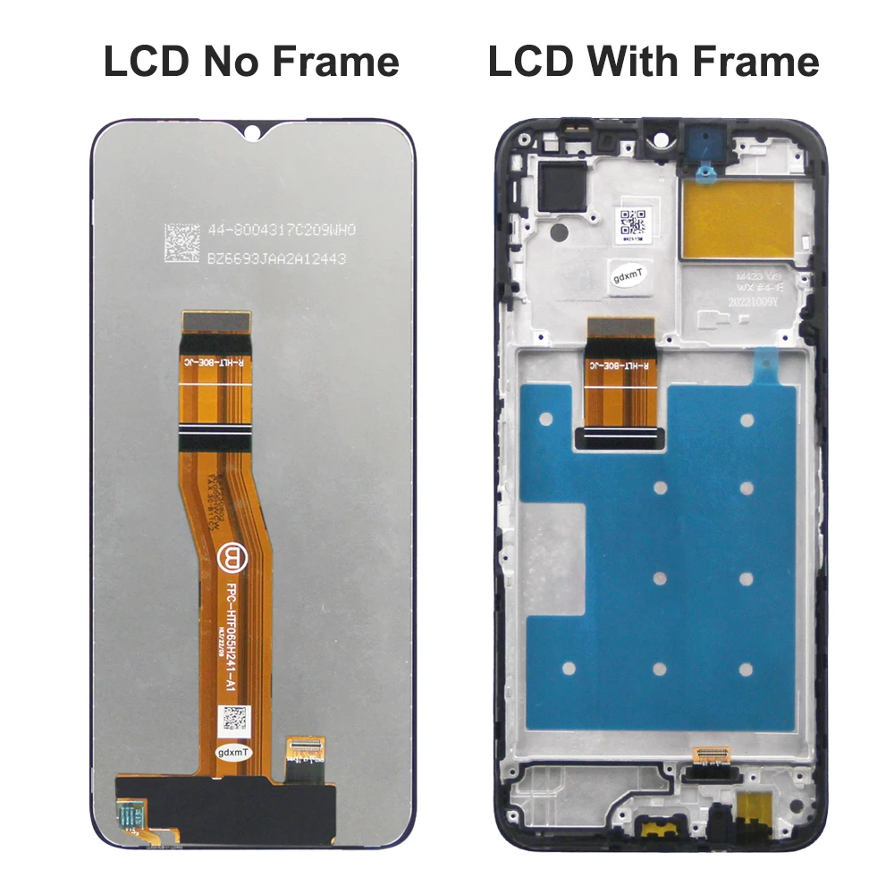 6.5'' New For Honor 70 Lite LCD RBN-NX1 Display Screen Touch Panel Digitizer For Honor70Lite Display With Frame Replacement