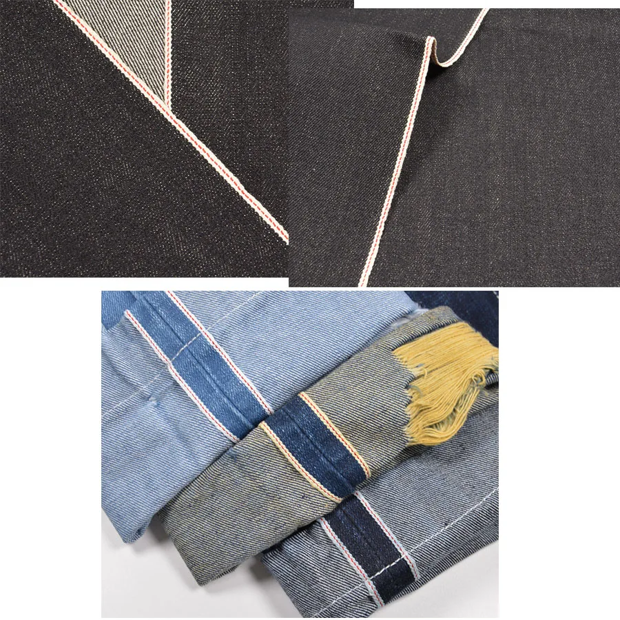 16.5oz Heavy Selvedge Denim Clothes Fabric Wholesale Stiff Selvage Jean Cloth By Yard eWingFly W382834
