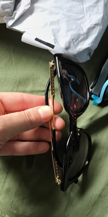 Oversized Polarized Cat Eye Sunglasses