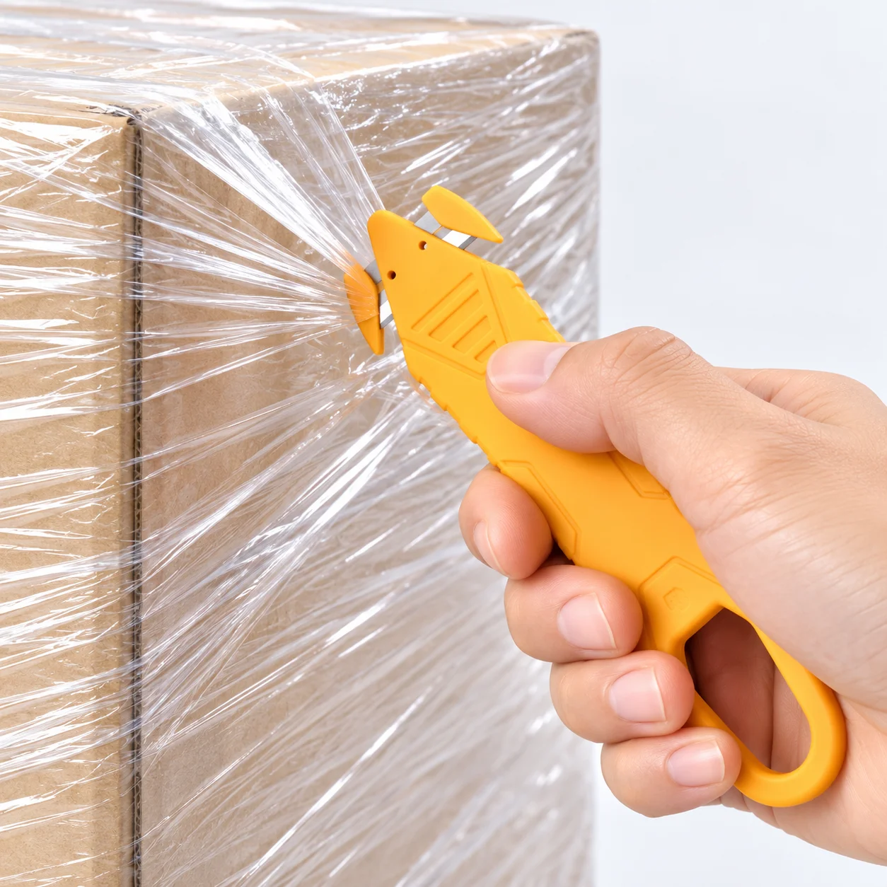 Express Knife Box Cutter Safe Open Express Artifact Home Accessories Does Not Hurt The Hands SK15 Home Box Cutter Open Package