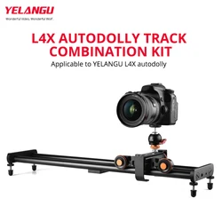 YELANGU Video Autodolly Scale Indication Electric Motor Track Slider for DSLR Camera Professional Motozied Carbon Fiber Camera