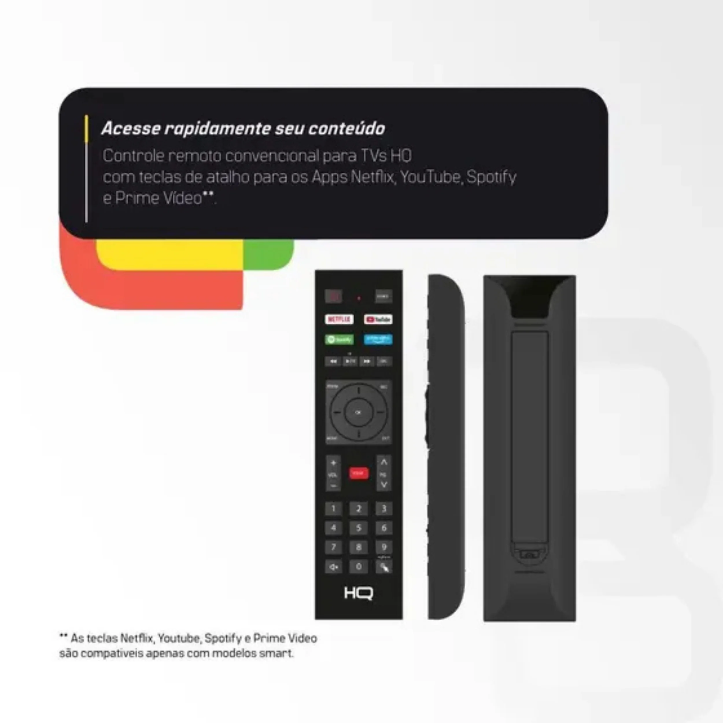 Smart Tv Led Hq 43 Diseño Full Hd Delgado Android Wi-Fi