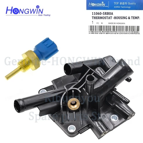 11060-5RB0A 110605 RB0A 22630-JA10A Toma De Agua carcasa del termostato del refrigerante del motor para Nissan Kicks Versa N18 N18X P15B 1,6 2016 +