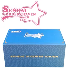 Goddess Story-caja de refuerzo de tarjeta de metal Senpai, traje de baño de fiesta de chica hermosa, juego de Anime, Navidad para niños, 5 tarjetas