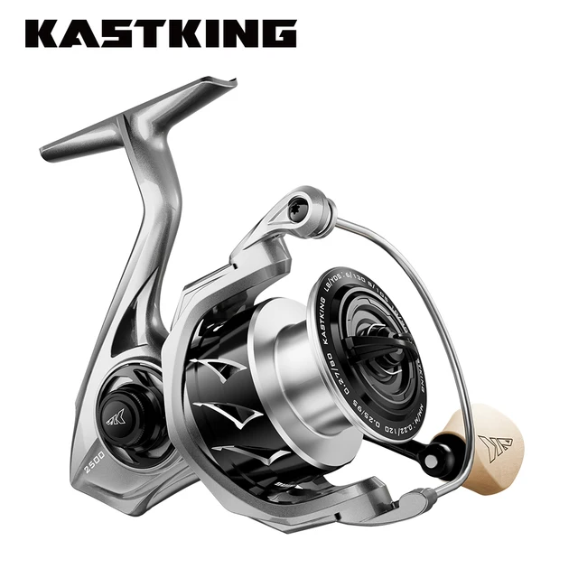 KastKing Spartacus III Innowacyjny wodoodporny kołowrotek spinningowy 8KG Maksymalna siła oporu 198g Lekki do połowu szczupaków basowych