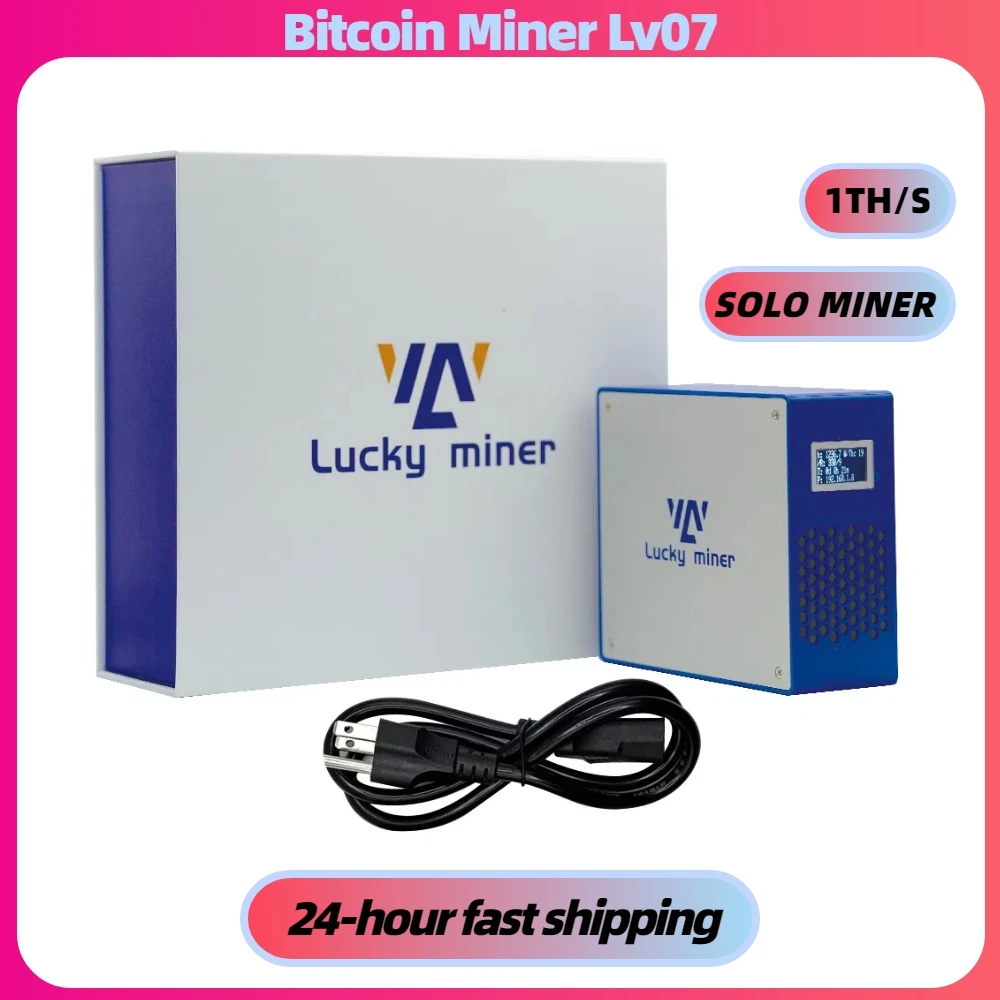 maquina de mineracao btc lv07 crypot solo miner btc bch bsv dgb wifi 1tgh s sha256 bm1366 mineracao asic 01