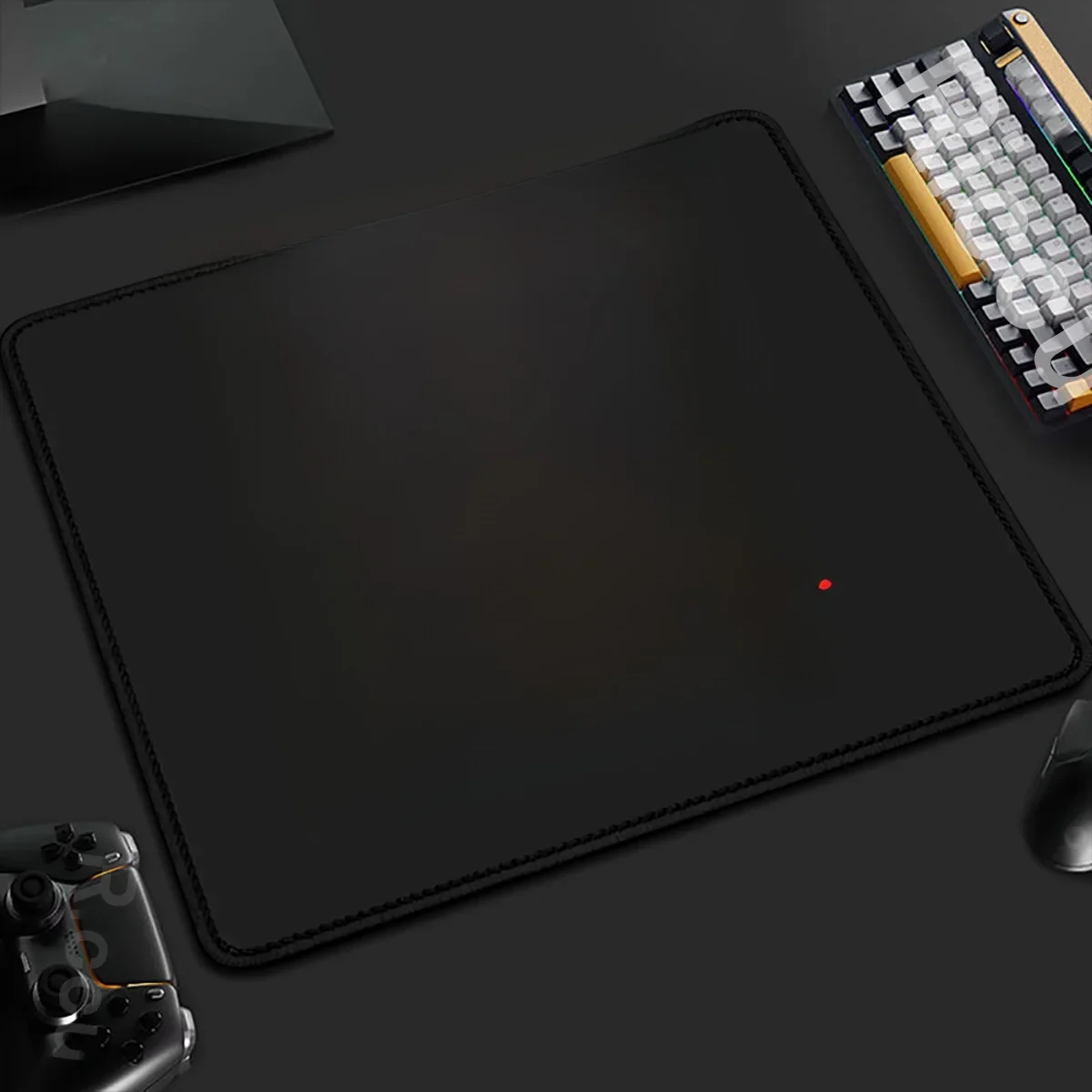 E-Sports mała podkładka pod mysz 40x45cm klawiatura z blokadą krawędzi podkładka na biurko chiński znak „miłość” podkładka pod mysz z regulacją prędkości akcesoria do gier — zdjęcie produktu 7