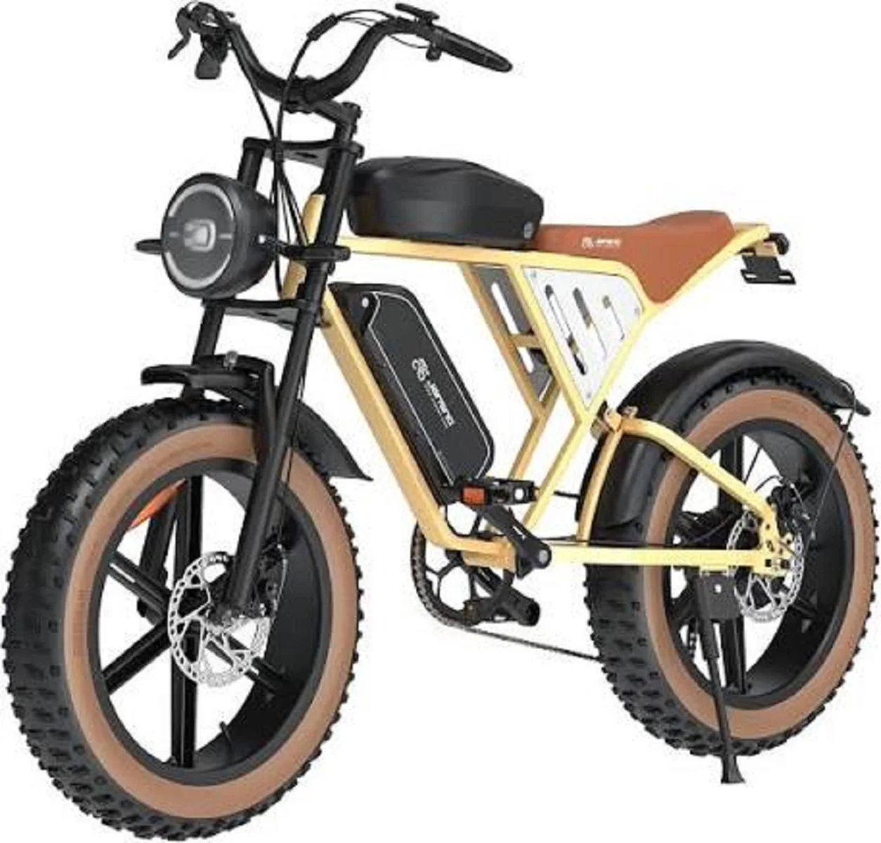 100% OFFICIAL SALES BRAND NEW DEAL JANSNOS Electric Bike 20' X 4.0 Adult Electric Bike with 750W Brushless Motor with Unlockable Rage Mode, 48V 34Ah