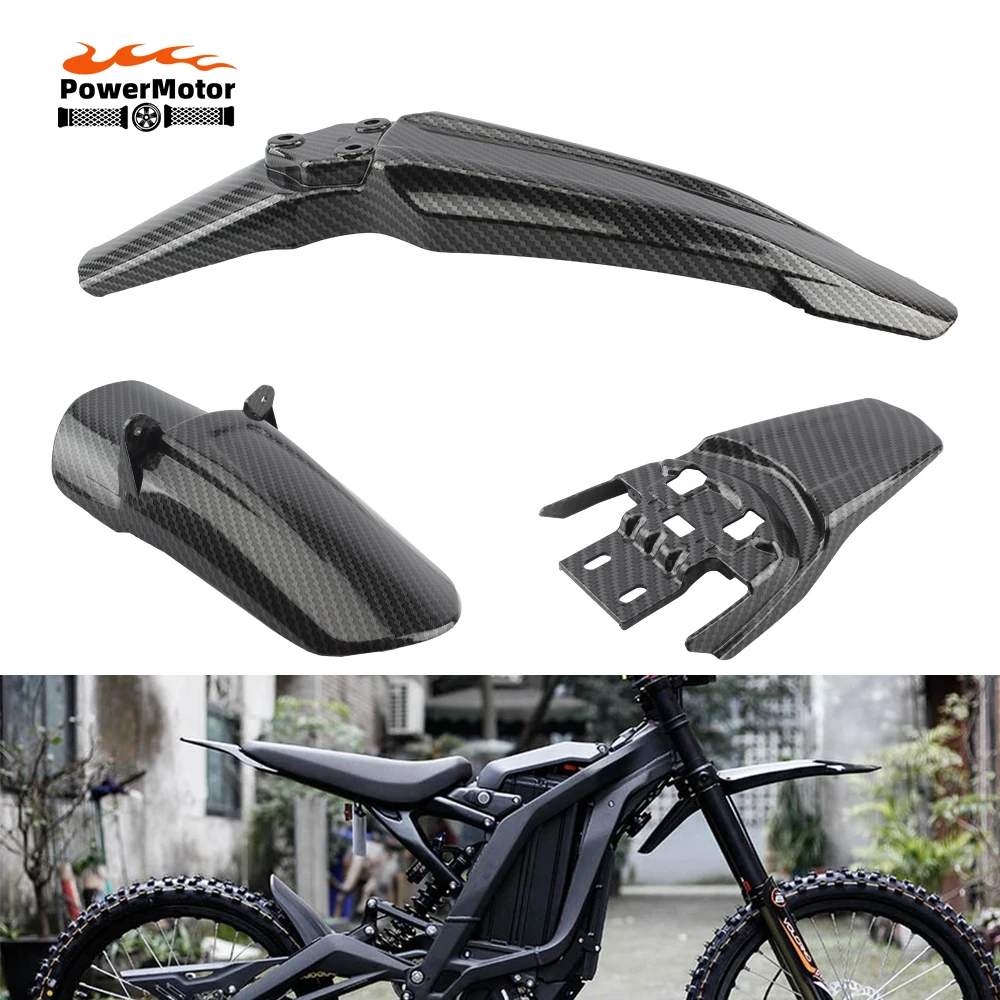 

for Surron Light Bee Front Fender Rear Shock Guard Fender Mtb Mudguard Electric Motorcycle Parts Dirt Pit Bike Accessories Moto