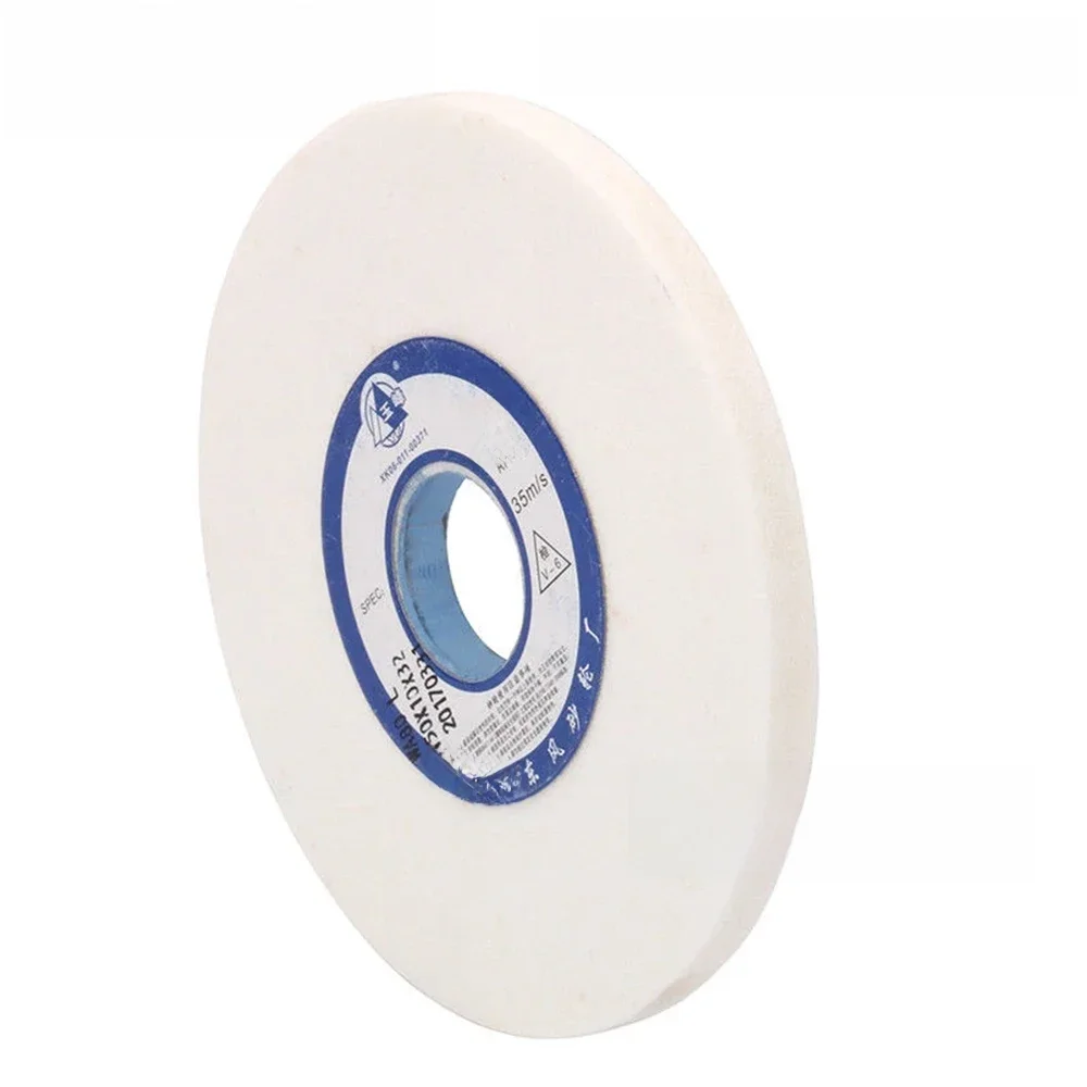 150x32x6mm 80 #   Ściernica ceramiczna Biała korundowa tarcza ścierna do metalu 1 szt — zdjęcie 2