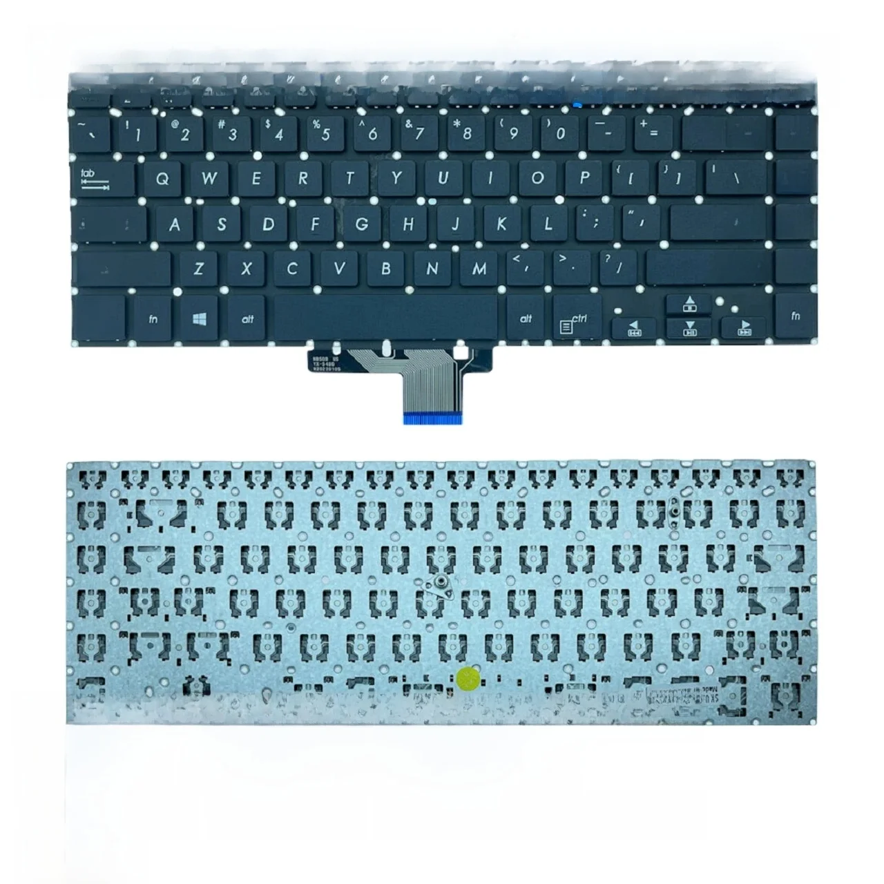 US Russian Spanish Podświetlana klawiatura do ASUS VivoBook S510 X510 X510U X510UA X510QA S15 S510U S5100UQ UK505B U5100UQ F510U A510U — zdjęcie 2