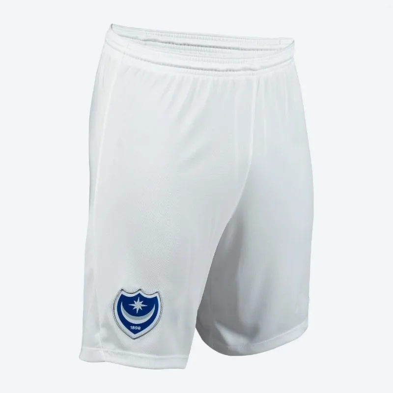 Men's Fashion 2024-2025 Portsmouth Home Shirt Set Loose And Comfortable Round Neck Top Breathable Soft Shorts High Quality Set