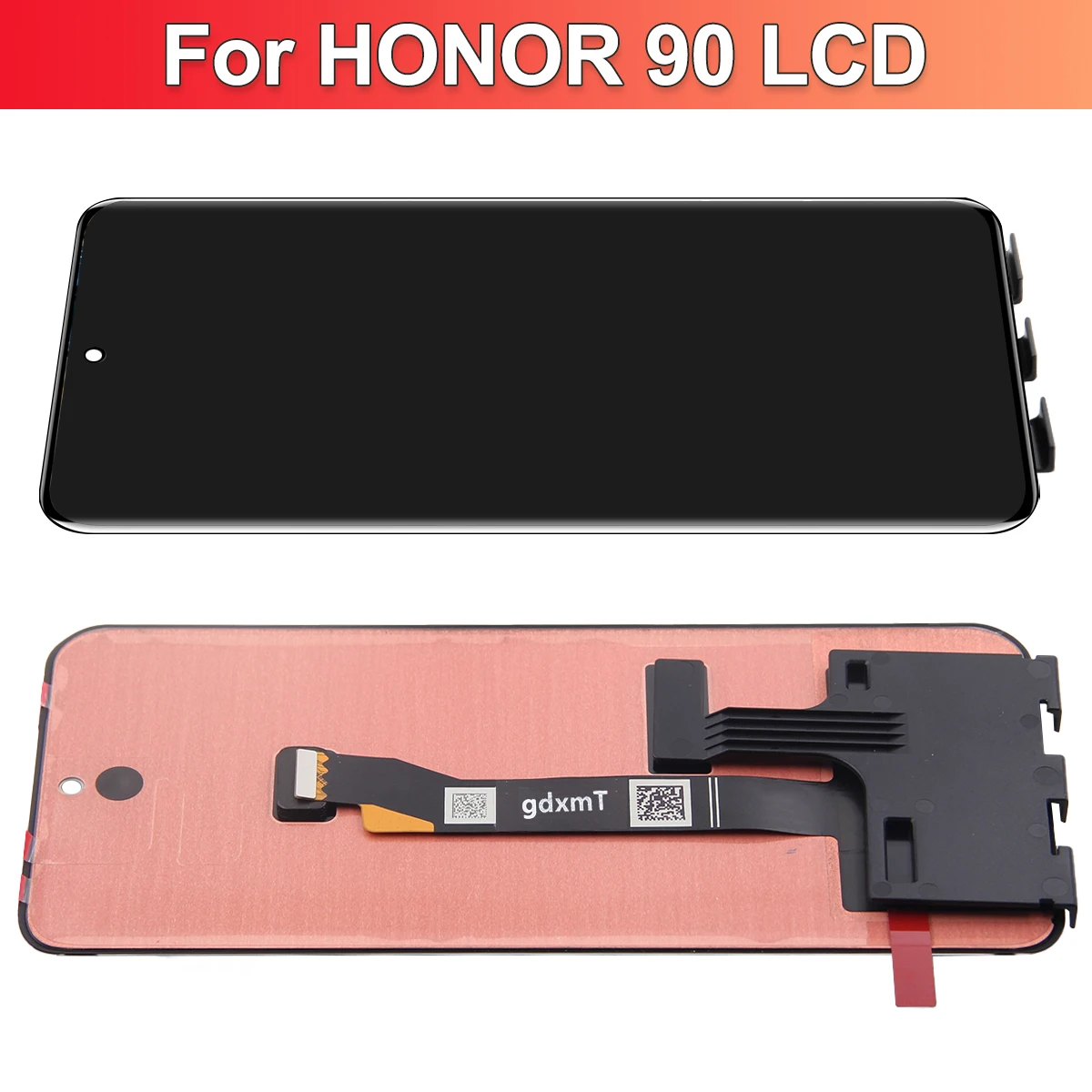 6.7\'\' Tested For Honor 90 LCD Display Touch Screen Digitizer Assembly for Honor90 REA-AN00, REA-NX9 Display With fingerprints