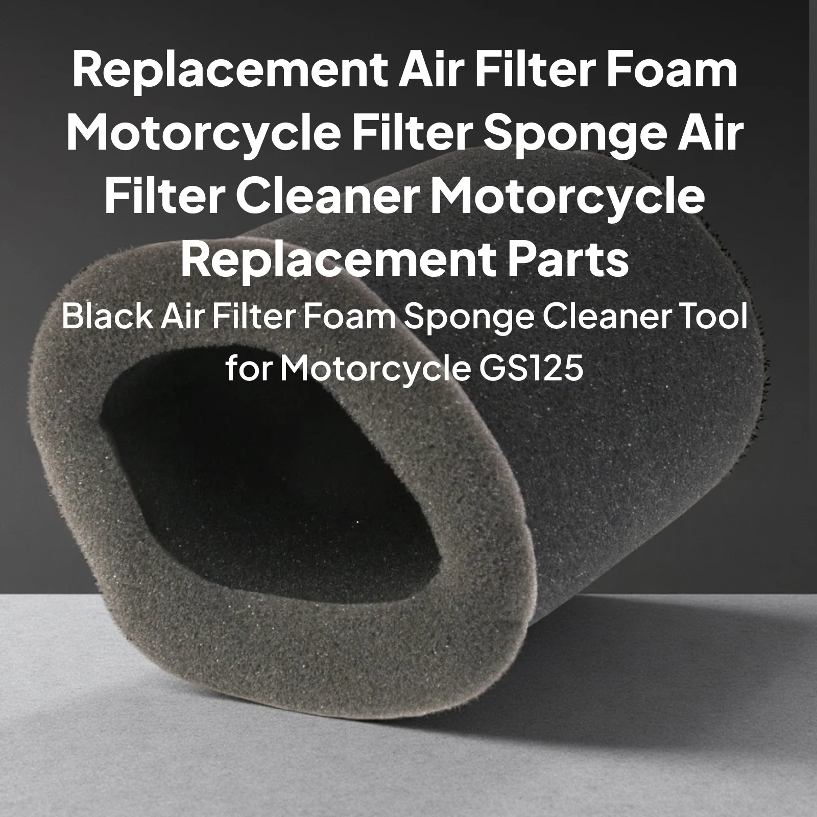 

Replacement Air Filter Foam Motorcycle Filter Sponge Air Filter Cleaner Motorcycle Replacement Parts
