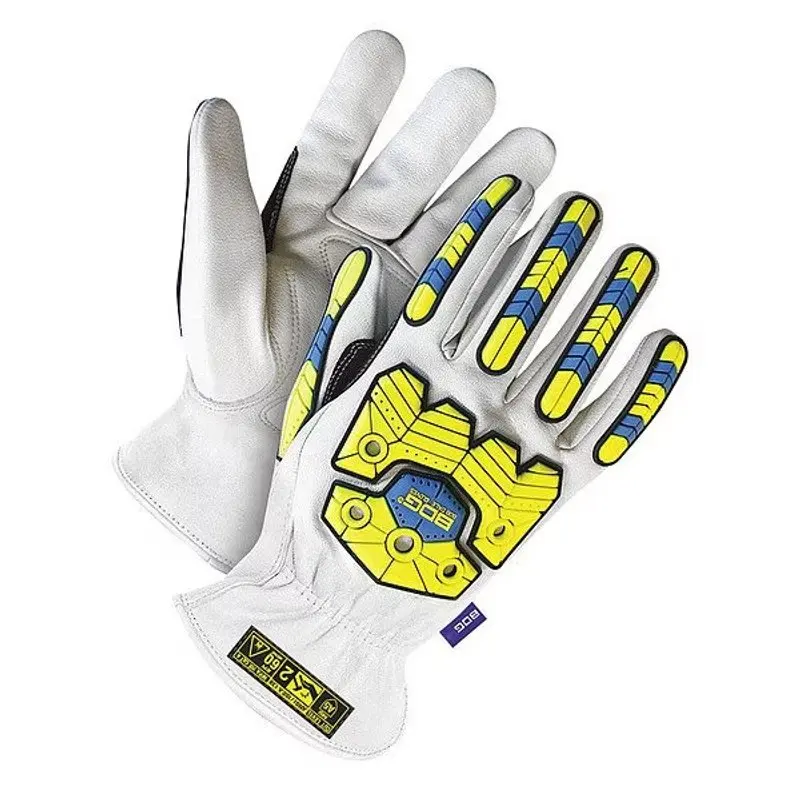 

Cut-Resistant Leather Gloves, Cut Level A5, XS 1 PR