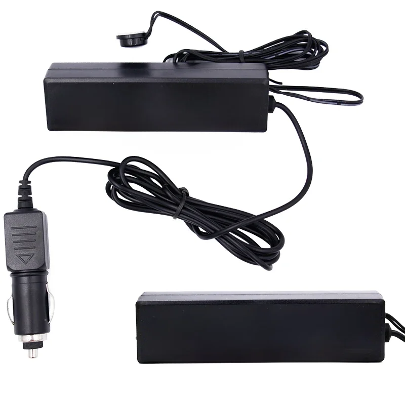 3 w 1 wielofunkcyjny cyfrowy ekran LCD zegar samochodowy termometr automatyczny termometr woltomierz Monitor temperatury 40% zniżki — zdjęcie 2