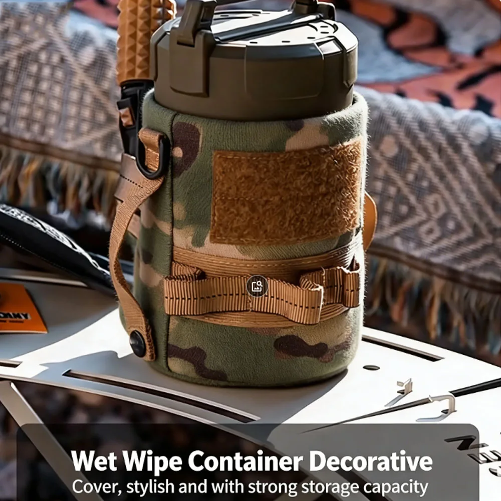 Outer Cover Pouch of Wet Wipes Bucket ,Tissue Box Accessory Storage Bag Tool Storage Bag For Eliere Outdoor Camping