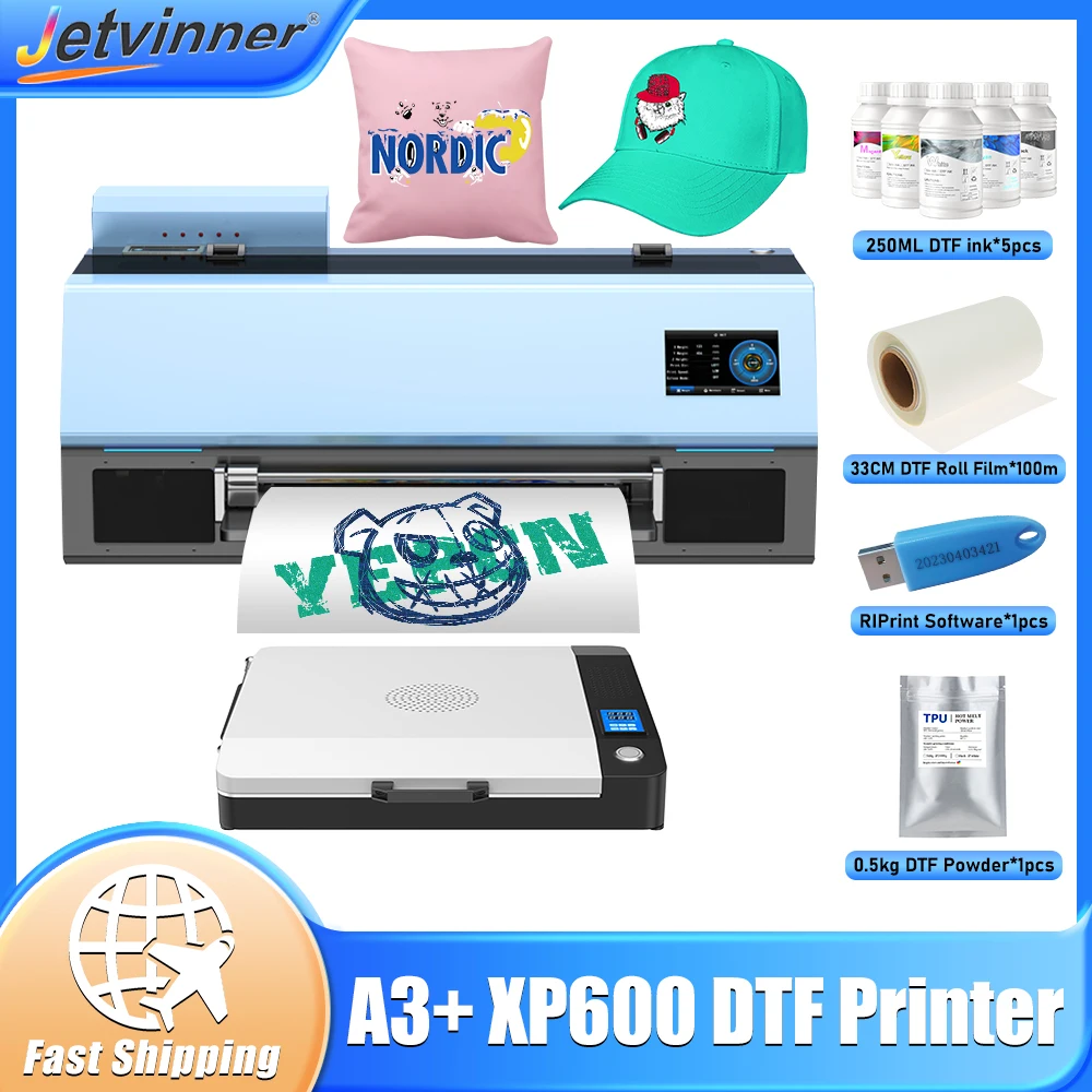 

Принтер A3 DTF для печатной машины Epson XP600 DTF Принтер для переноса пленки a3 Impresora dtf для одежды Принтер для футболок
