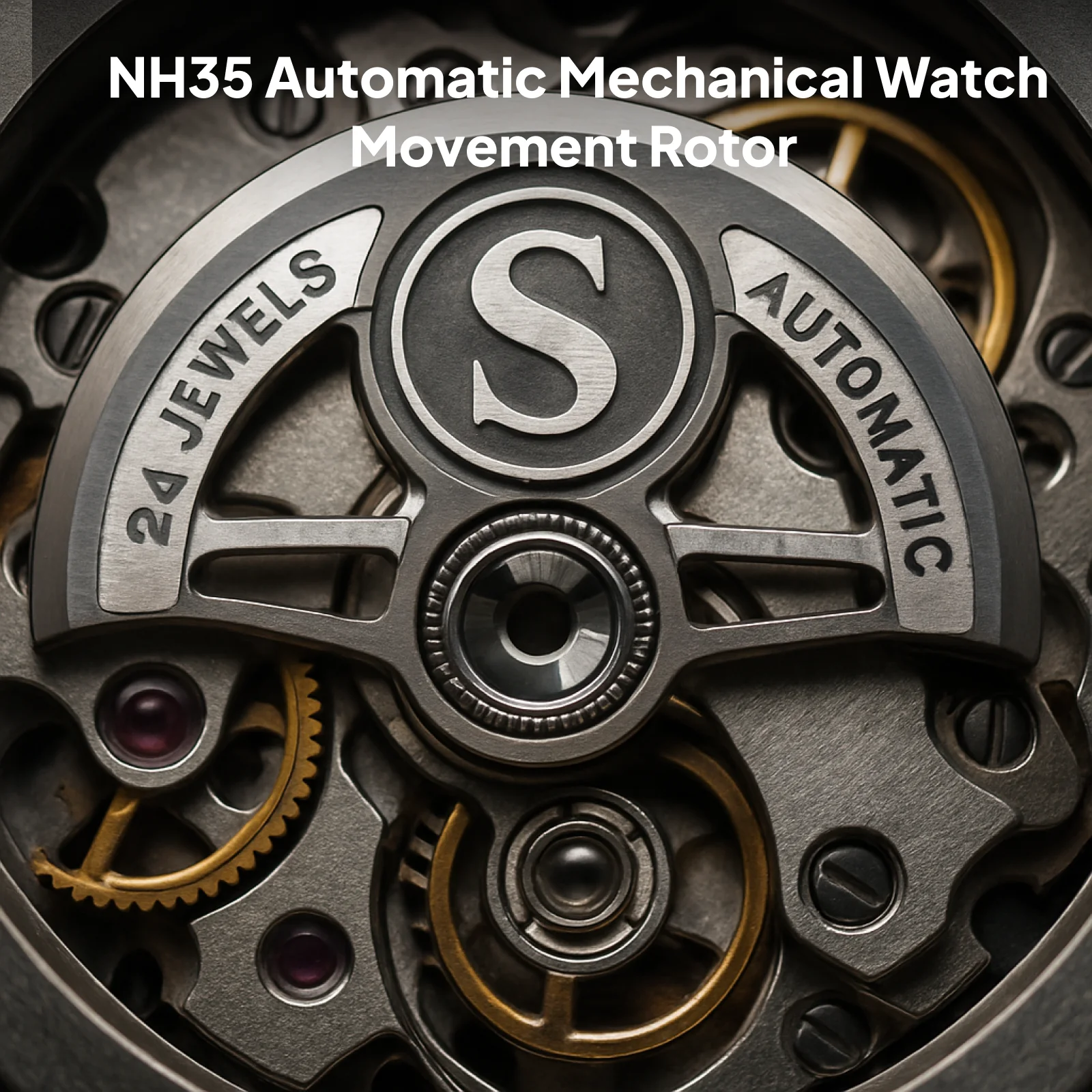 NH35 ムーブメント 本体 seiko カスタム MOD 4R36 7S26 セイコー NH36