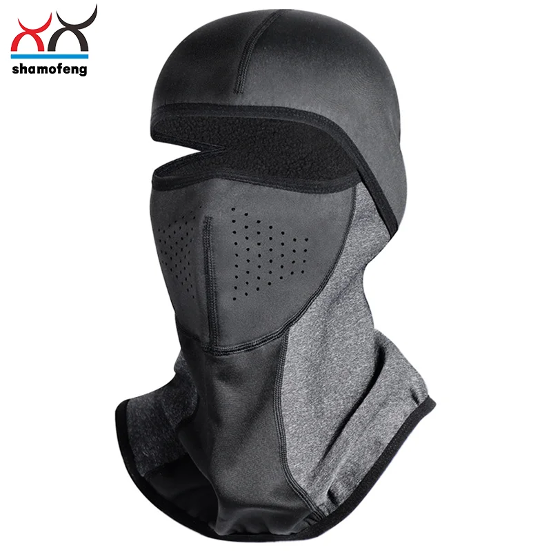 

Зимняя флисовая теплая камуфляжная Балаклава, уличная морозостойкая лыжная велосипедная полнолицевая маска, мотоциклетная маска, шарф на подкладке шлема